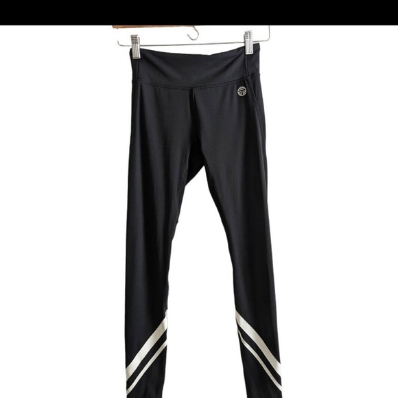 Tory Sport Contrast Chevron Seamless Leggings M - Picture 10 of 11